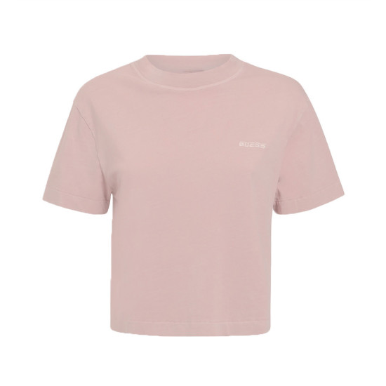 Guess Γυναικεία κοντομάνικη μπλούζα Breanna Crop Tee